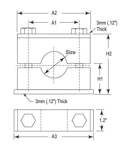 Beta Clamps Standard Series S4 R. S. Dale